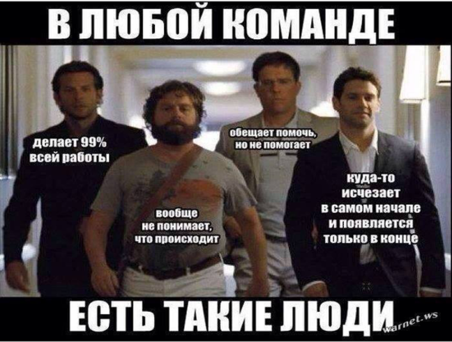 Из кого состоит команда специалистов